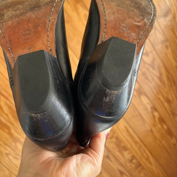 Vintage Seychelles Wool Western Cowboy Boots - Picture 9 of 11